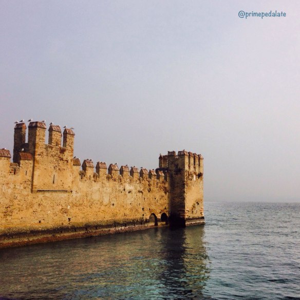 Sirmione castle - lake Garda - italy Sirmione castle - lake Garda - italy
